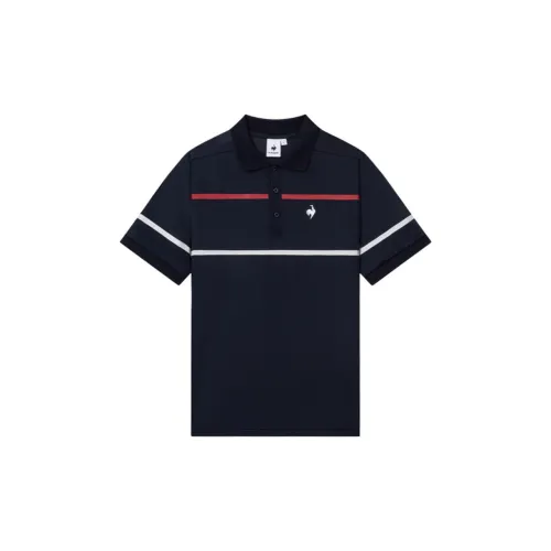 Le Coq Sportif T-Shirts Men Navy Blue