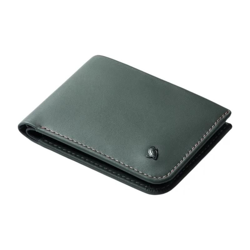 BELLROY Eco Tanned Leather Wallet Unisex Dark Green-0