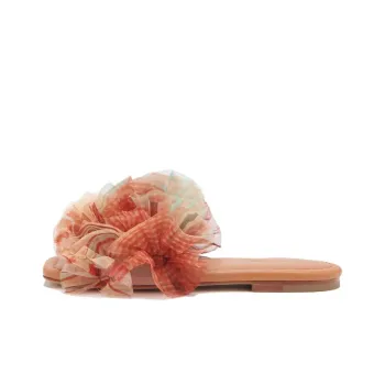 Ulla Johnson Slide Slippers Women's Earth Tone