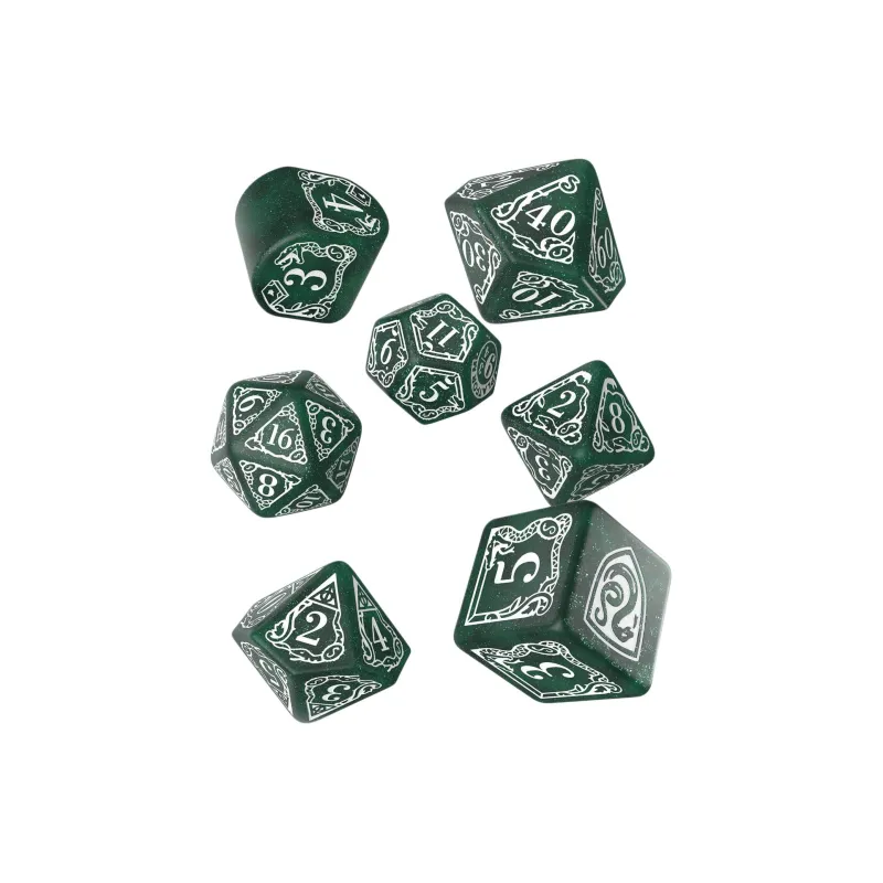 Q WORKSHOP Harry Potter Slytherin Green Dice Board Games-1