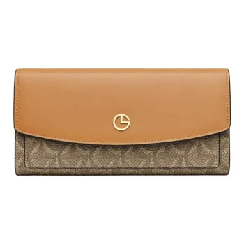 GOLDLION PVC Wallet Women's Yellow