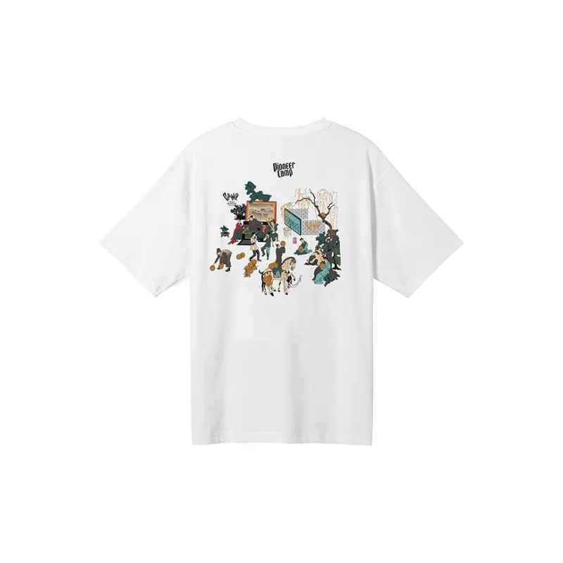 PIONEER CAMP T Shirts Unisex White-1