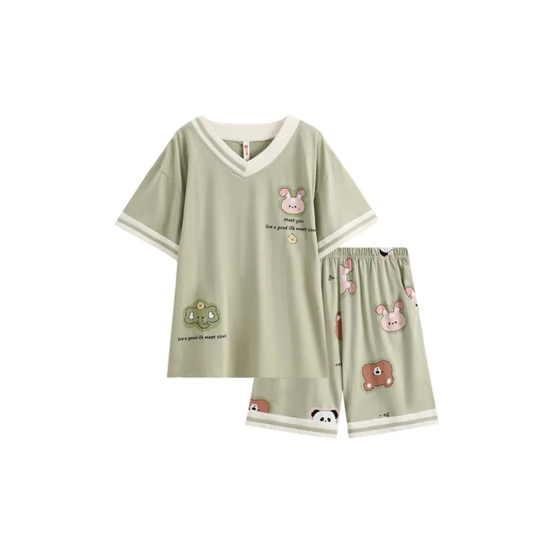 FENTENG Women's Pajama Sets-2