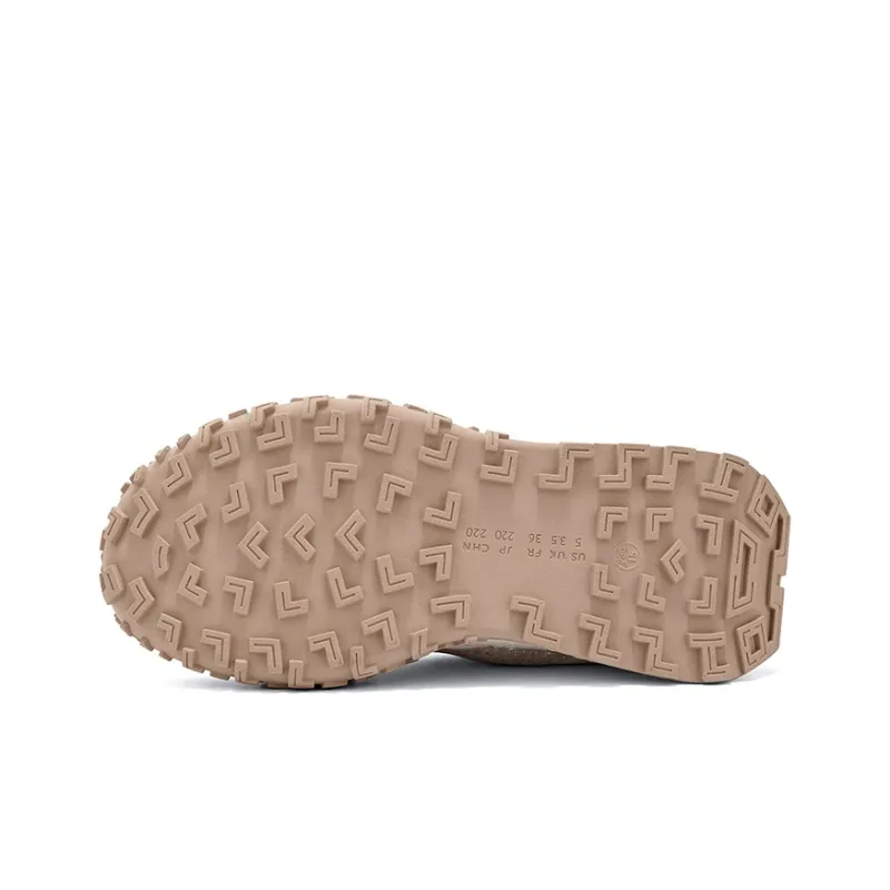 La Chapelle Anti Slip And Wear Resistant Breathable Low Top Chunky Sneakers Women's-4