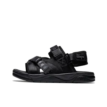 Kappa Jungle Lion Collection Cooling Slip-Resistant Beach Sandals Unisex Black