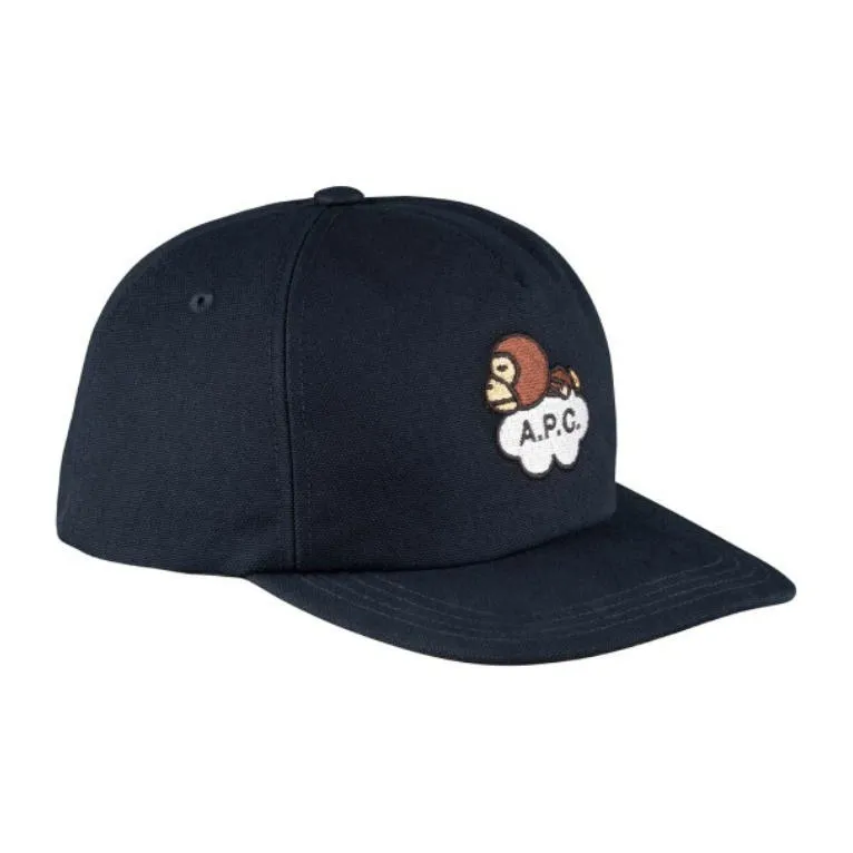 A.P.C X A.P.C Moe Moe Baseball Cap-1