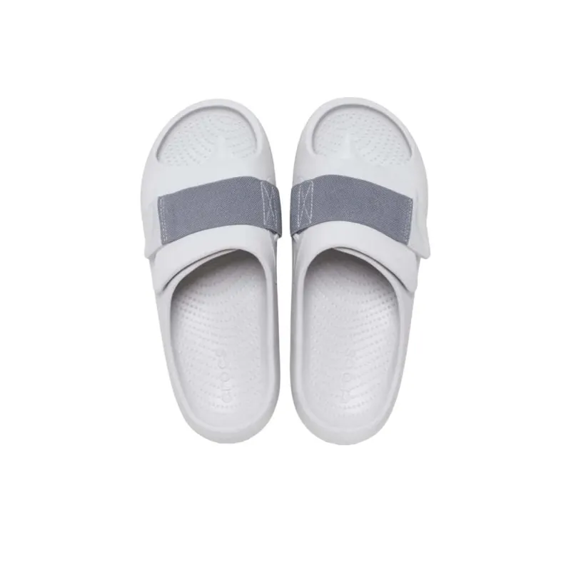 Crocs Slip Resistant Slide Slippers Unisex Gray-3