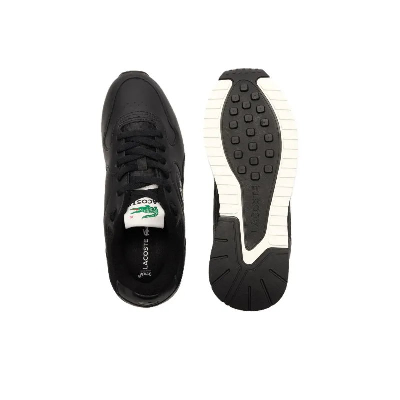 LACOSTE Linetrack Low-Top Casual Shoes Women's Black-4
