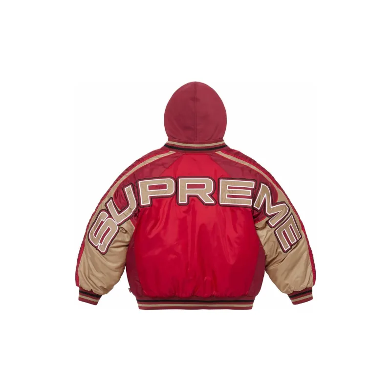 Supreme Hooded Stadium Jacket-0