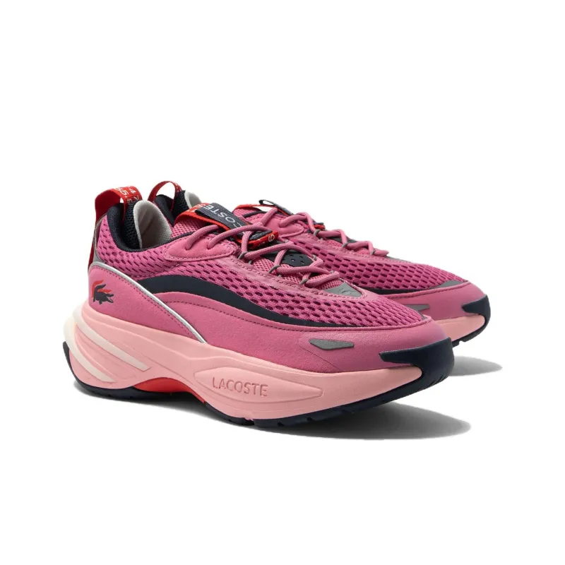 LACOSTE Odyssa Low Top Casual Shoes Women's Pink-1