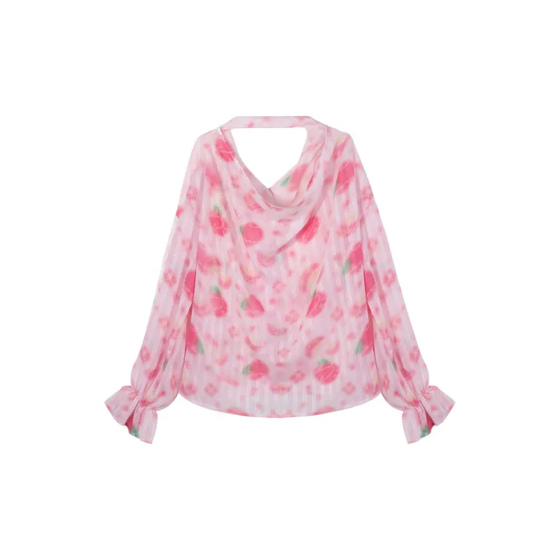 B.Duck Shirt Women's Pink All Over Print-1