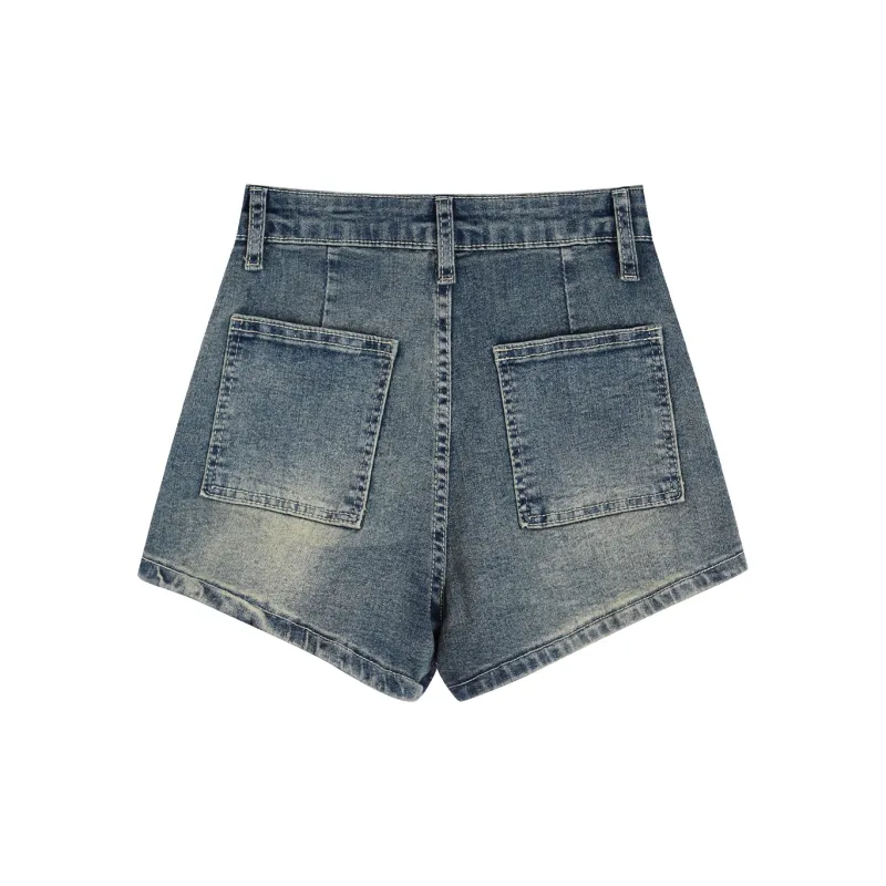 Garbege Denim Hot Pants Women's-1