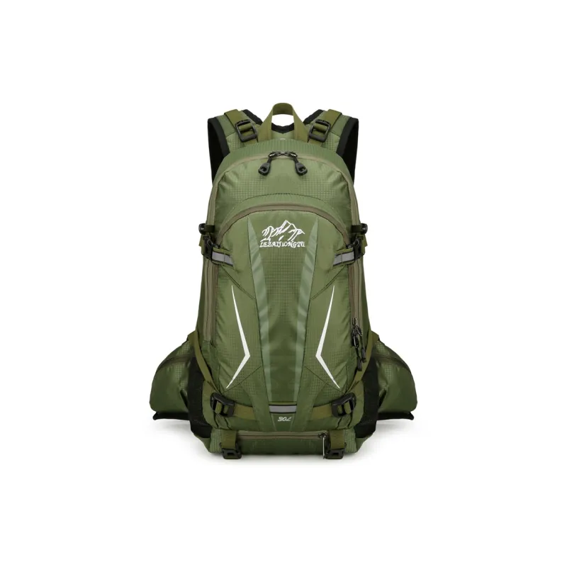 Alcohol Dragon Nylon Backpack Regular Unisex Black/Orange/Blue/Dark Gray/Light Gray/Green-10
