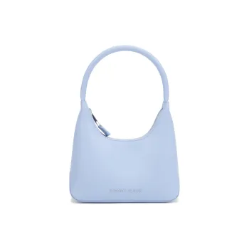 Tommy Hilfiger Artificial Leather Handbag, Shoulder Bag Women's Light Blue