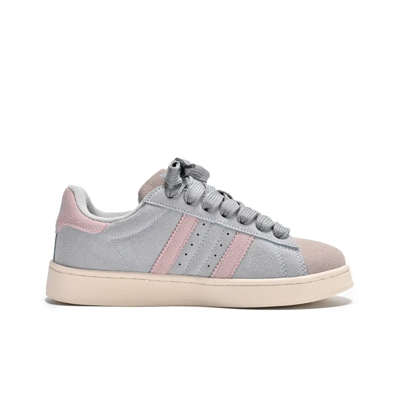 Guci Tianlun Slip Resistant Low Top Skateboard Shoes Unisex Pink, Starry Blue, Beige-7