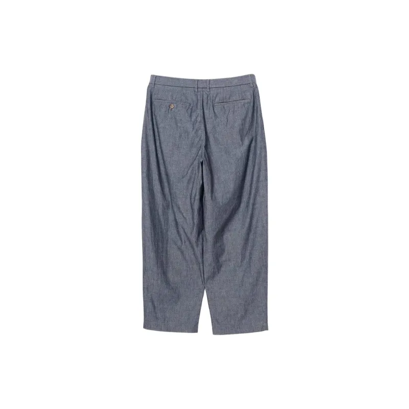 Beams Suit Trousers Men Blue-1