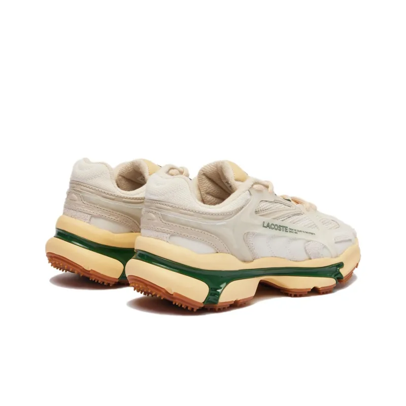 Highsnobiety x LACOSTE L003 2K24 Low-Top Casual Shoes Women's Gray-2
