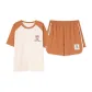 Apricot Orange Shorts