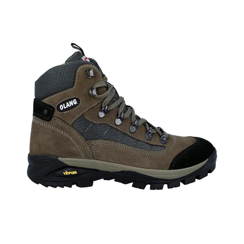 OLANG High Top Outdoor Shoes Men's Brown-1
