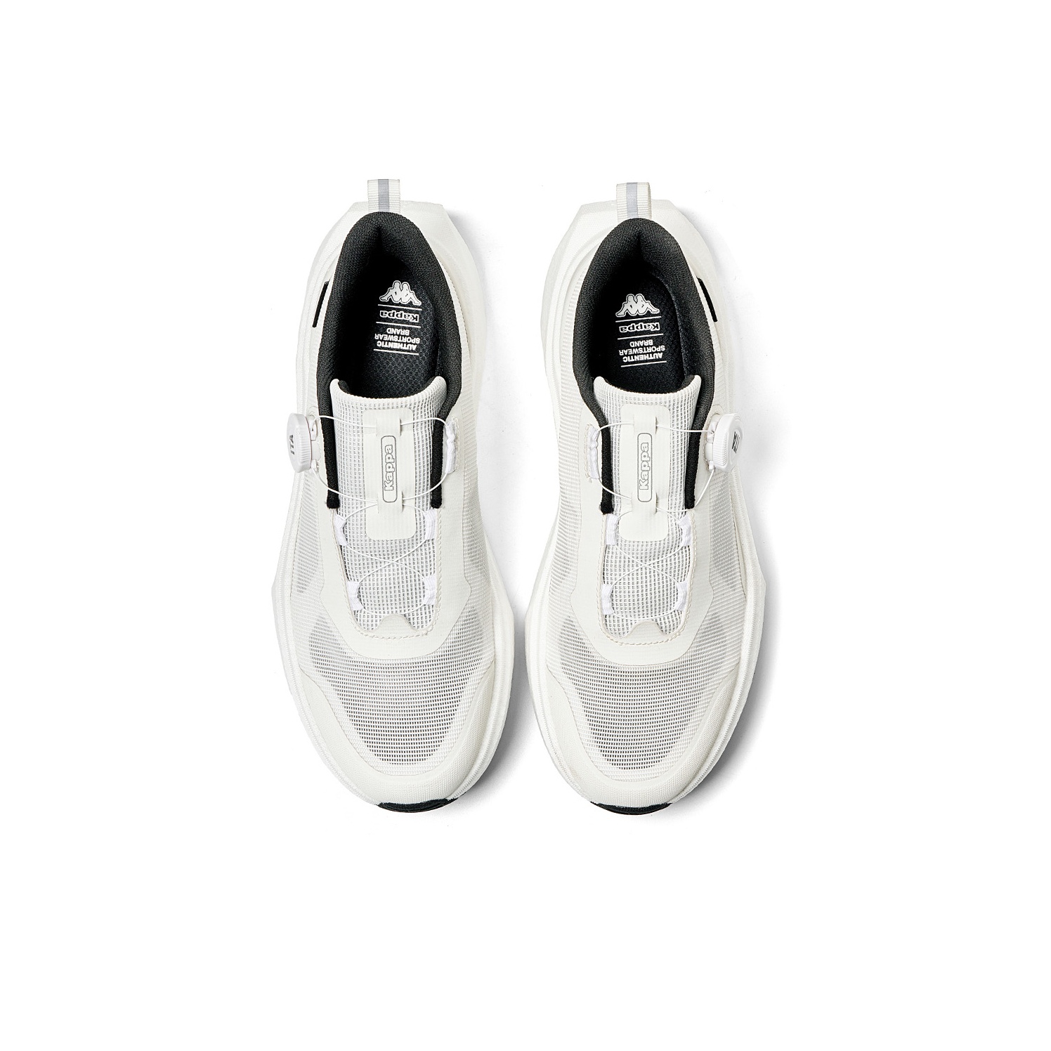 Kappa Running Shoes Unisex Low-Top White - POIZON