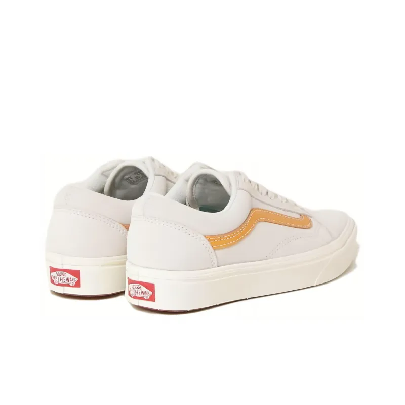 Vans Comfycush Old Skool Low Tops Casual Skateboarding Shoes Unisex Gray Orange-5
