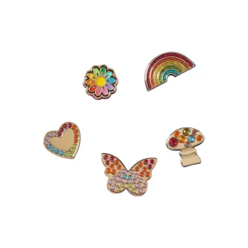 Crocs Shoe Accessories Unisex Rainbow