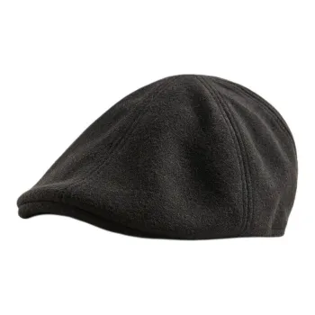 ZARA Polyester Cotton Elastane Other Fibers Berets Men's Black