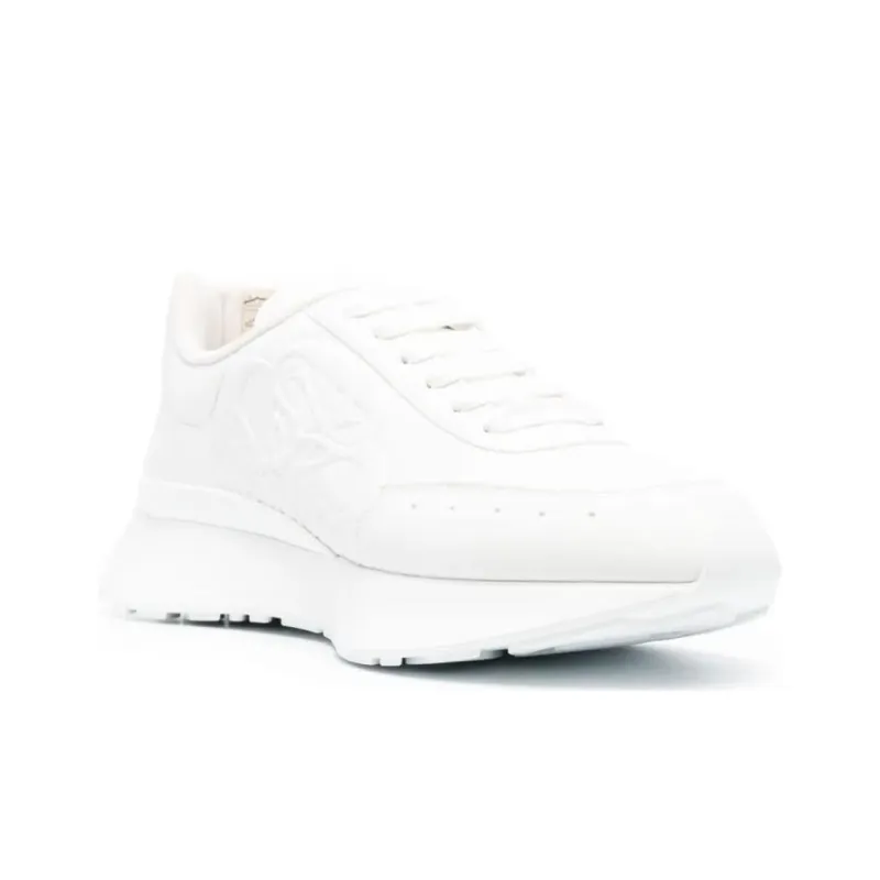 Alexander McQueen Sprint Runner White White Women's-2