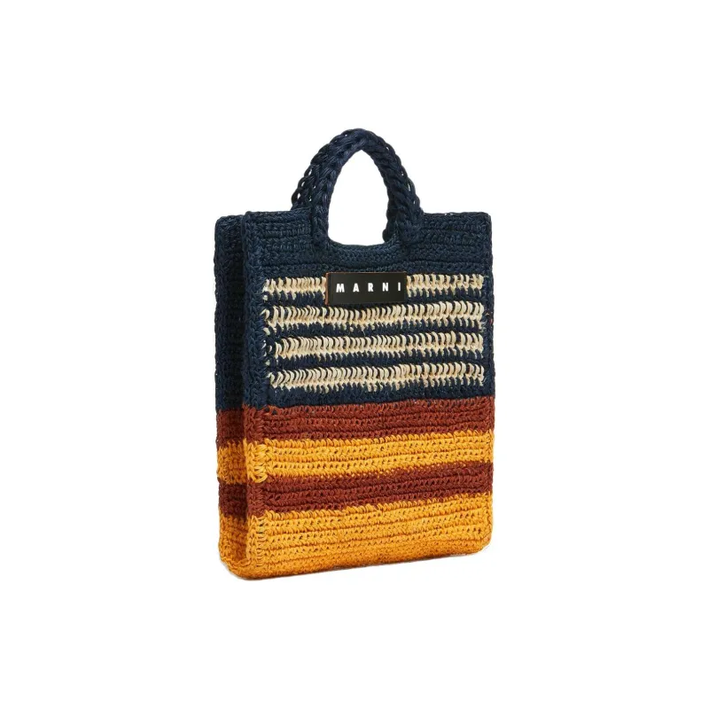 MARNI Mixed Natural Fiber Handbag Regular Women's Sunflower-1