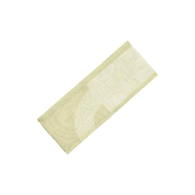 On Merino Wool Polyester Headband Unisex Yellow-2