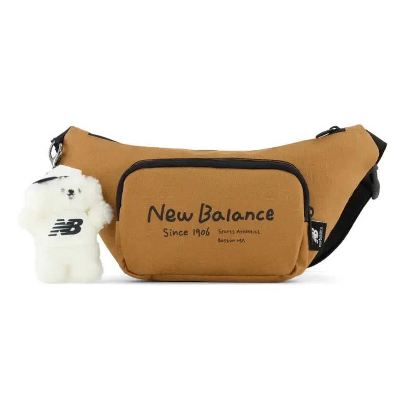 New Balance Fabric Fanny Pack Regular Unisex Brown-0