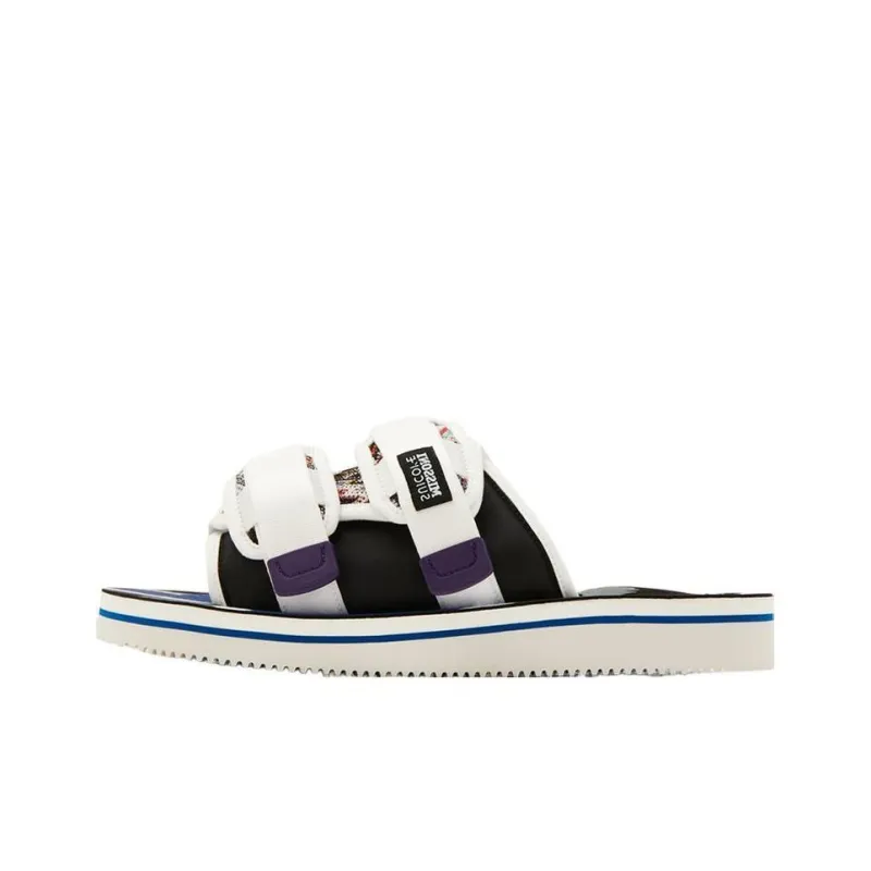 MISSONI x Suicoke Slide Slippers Men's White Blue-0