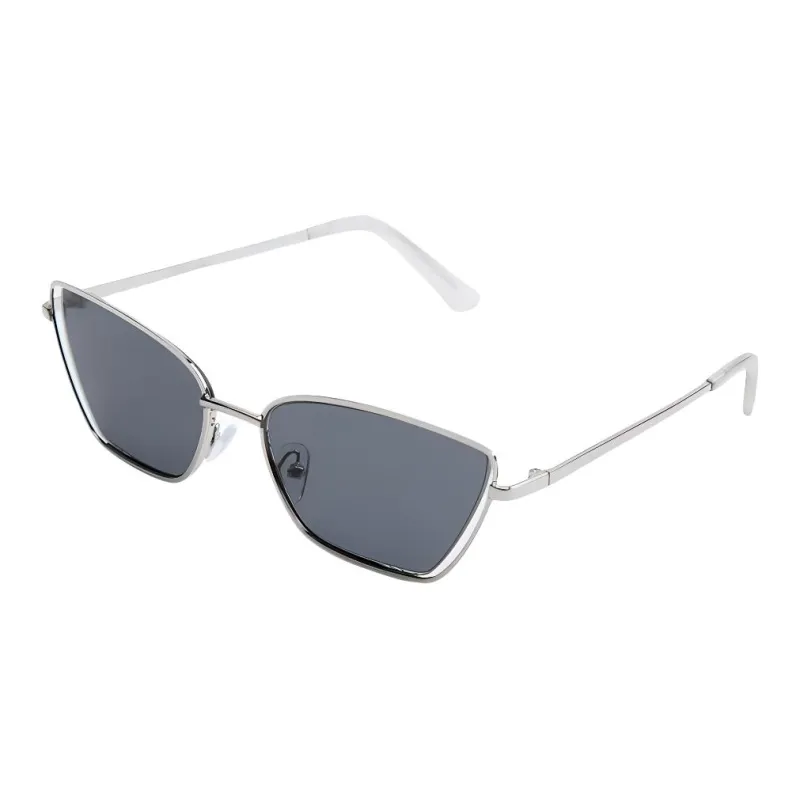 ZARA Metal Butterfly Sunglasses Women's Silver-0