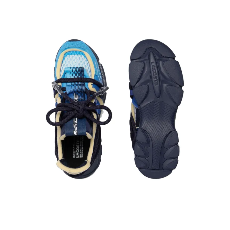 LACOSTE L003 Active Runway Low Top Casual Shoes Men's Blue-5
