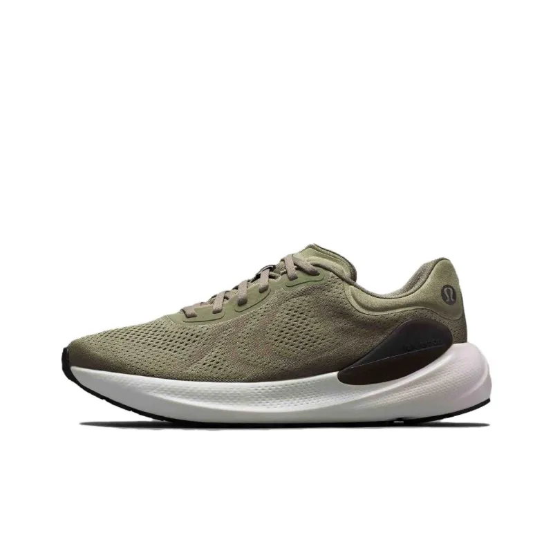 Lululemon Beyondfeel Cushioned Anti-Slip Wear-Resistant Breathable Lightweight Low-Top Casual Running Shoes Men's Green-0