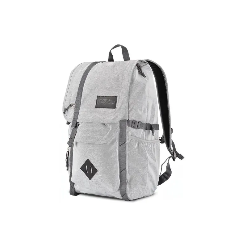 JanSport Fabric Backpack Medium Size Unisex Gray-1