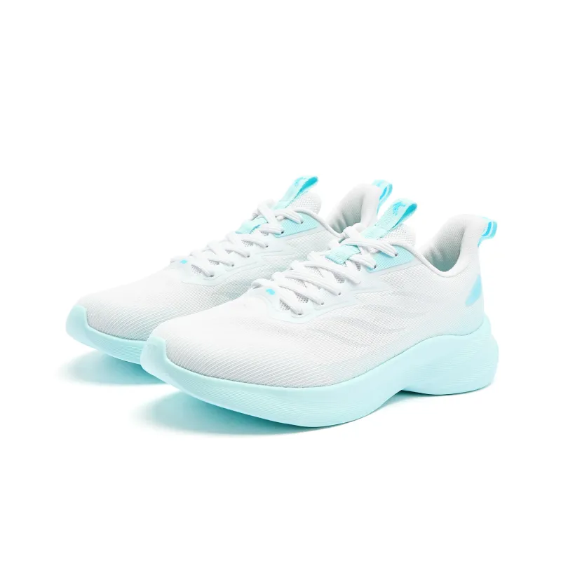 QIAODAN Light LITE Cushioning Anti-Slip And Wear-Resistant Low-Top Q-LITESPEED Technology Running Shoes Men's Aqua Blue-2