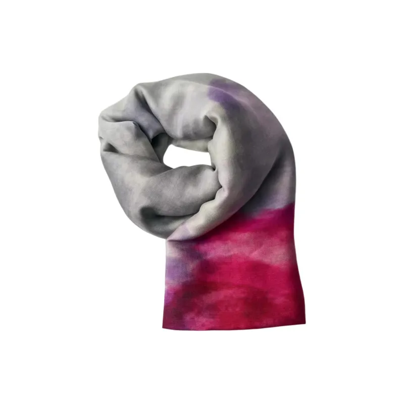 ZARA Silk Scarves Women's Multicolor-1