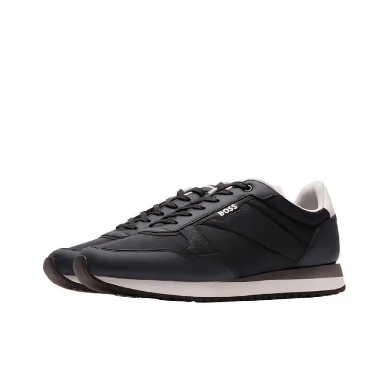 BOSS Panelled Logo-print Sneakers-2