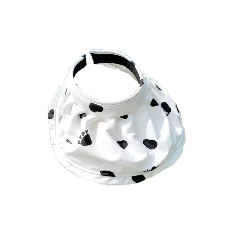 Eight Small Million Cotton Blend Yarn Sun Protection Hats Kids'-3