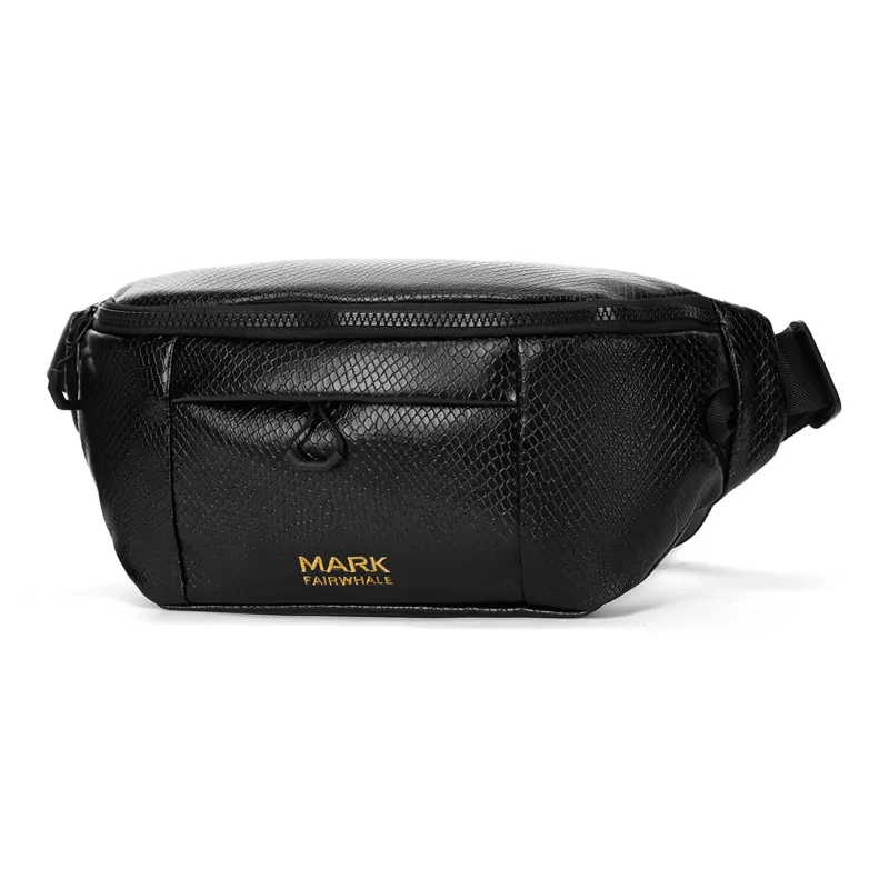 FAIRWHALE PU Fanny Pack Sling Bag Shoulder Bag Crossbody Bag Regular Unisex-1