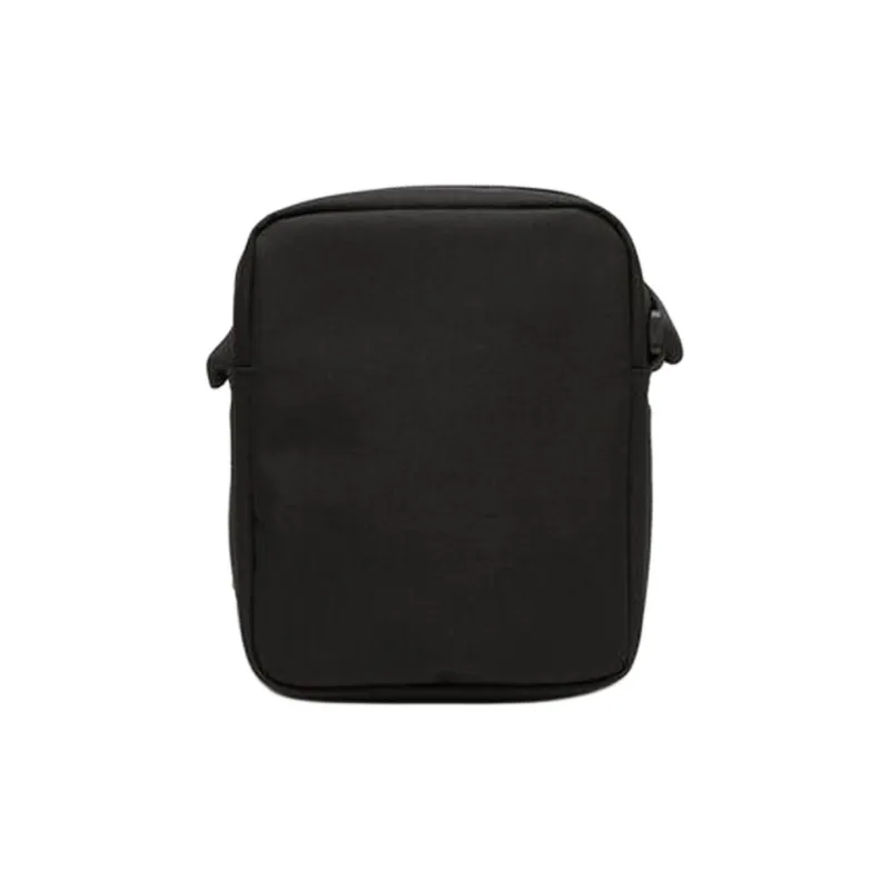 LACOSTE Fabric Crossbody Bag, Shoulder Bag Regular Men's Black-6