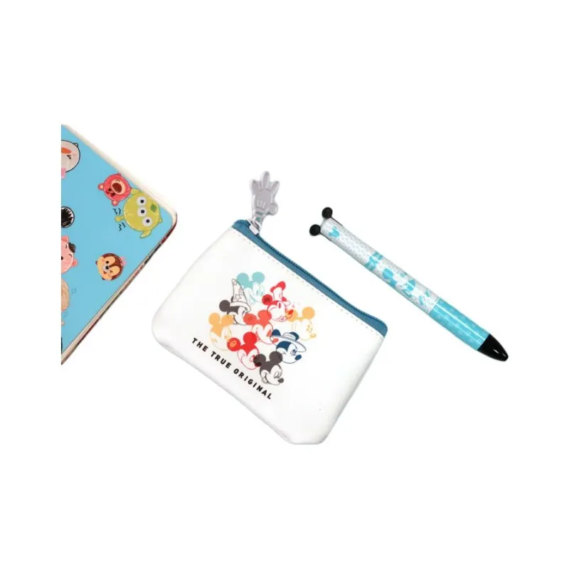 Disney PU Storage Bag Coin Purse Small Size Women's White-3