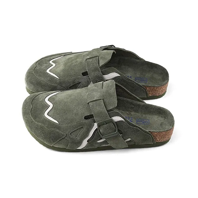 HANQIAORIJI Broken Cocoon Series Slip on, Lazy Slippers Unisex-10