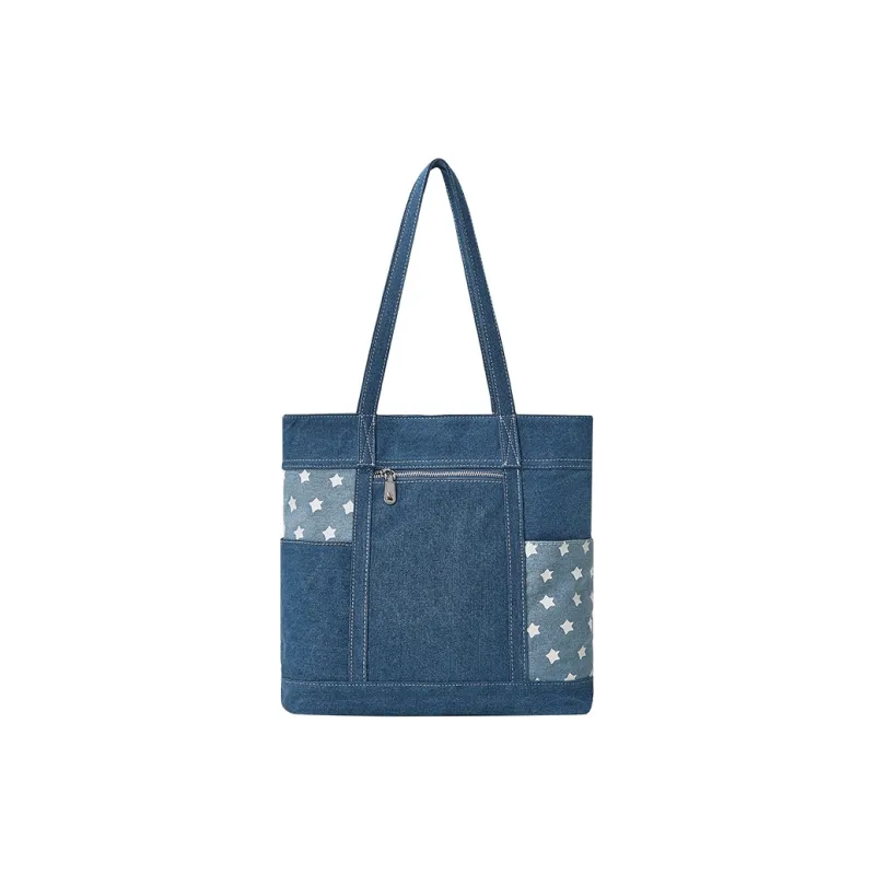 Miffy Fabric Shoulder Bag Women's Blue/Black-2