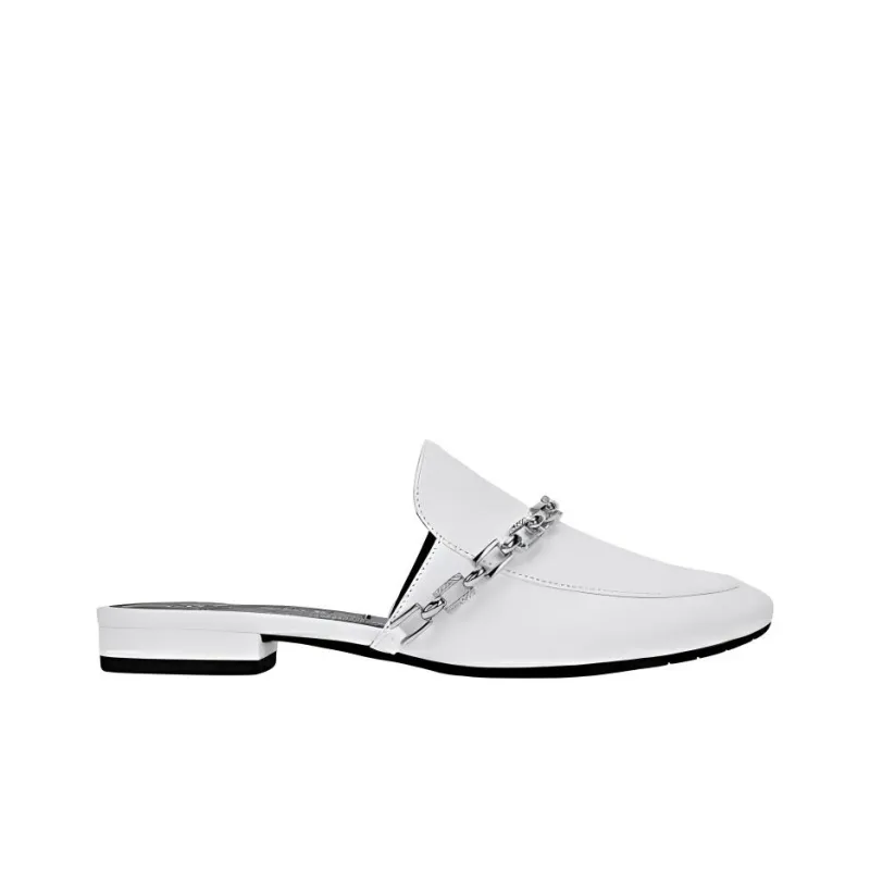STELLA LUNA Wrap-toe Slippers Women's White-1