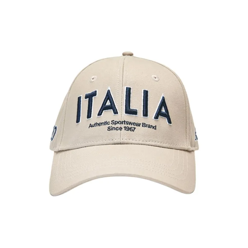 Kappa Cotton Baseball Caps Unisex Dark Blue/Khaki-0