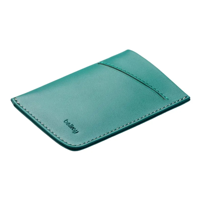 BELLROY Leather Card Holder Unisex Dark Cyan-1