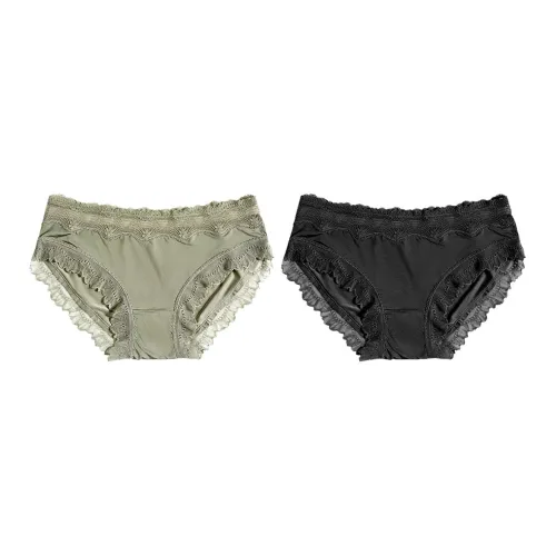 Flowers In Water Underpants Women's 2 Pack
