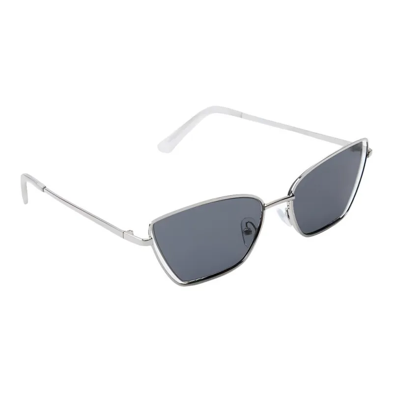 ZARA Metal Butterfly Sunglasses Women's Silver-2